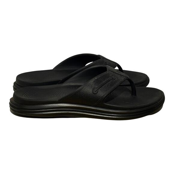 Sperry Top Sider Shoes - Sperry Black EVA Flip Flop Women's Size 8 Water Friendly Casual Comfort Sandals